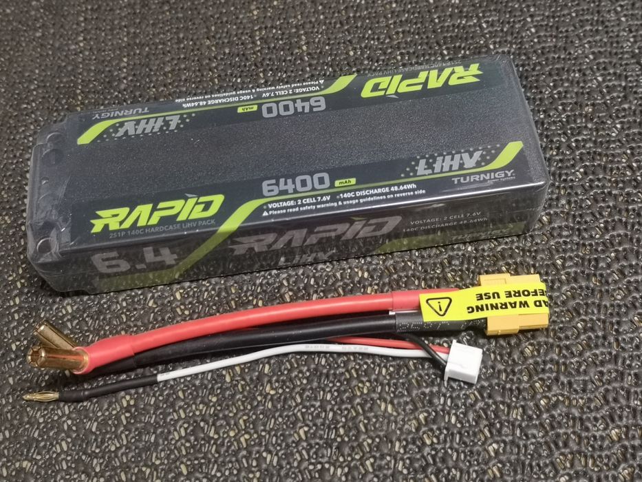 Lipo 2s 6400 LiHv Turnigy Rapid