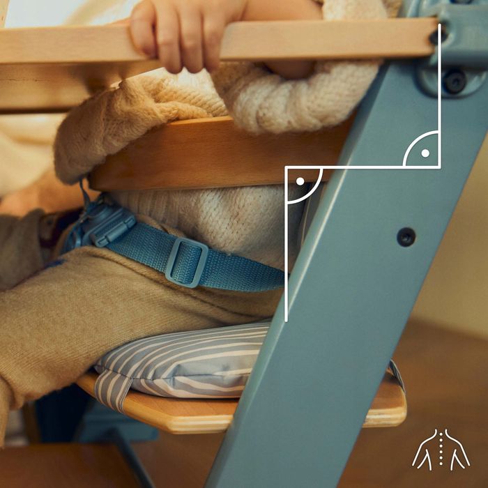 krzesełko do karmienia 2w1 kinderkraft nordic breeze enock do 10lat i 35kg