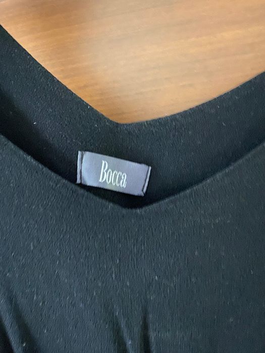 Czarna krótka sukienka na ramiączkach Bocca r 36