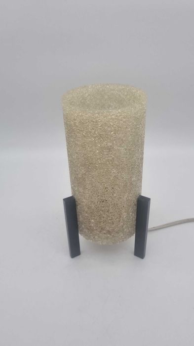 Lampka stołowa Space Age Rakieta design PRL lata 70 Czechosłowacja