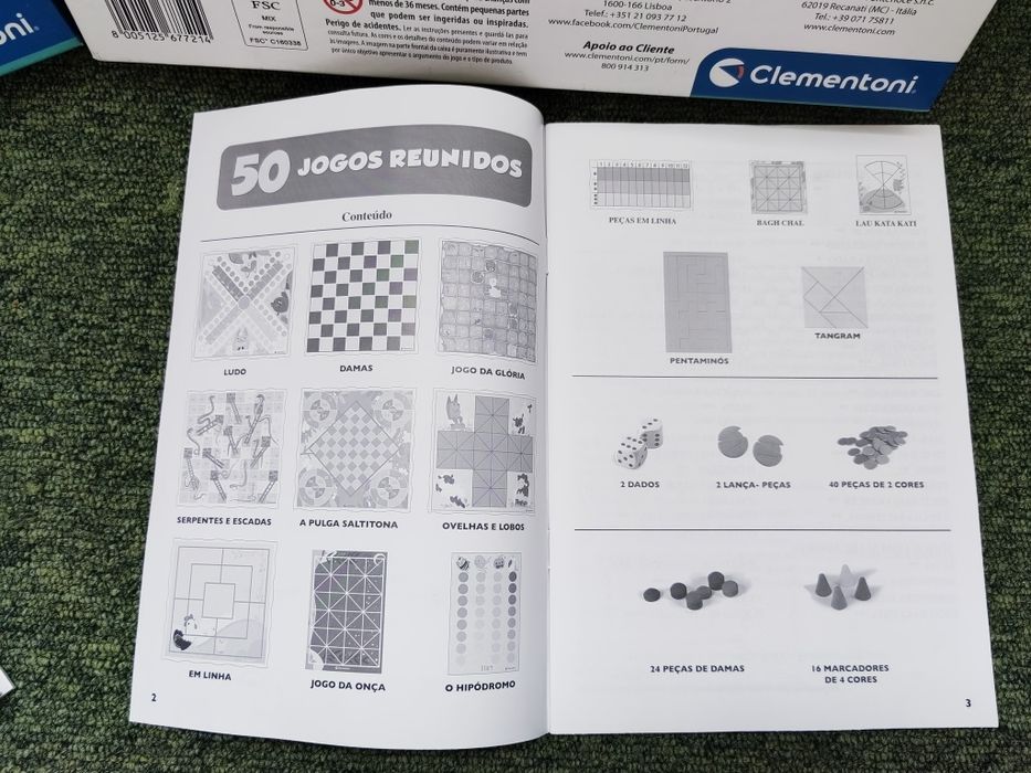 50 Jogos Reunidos Clementoni