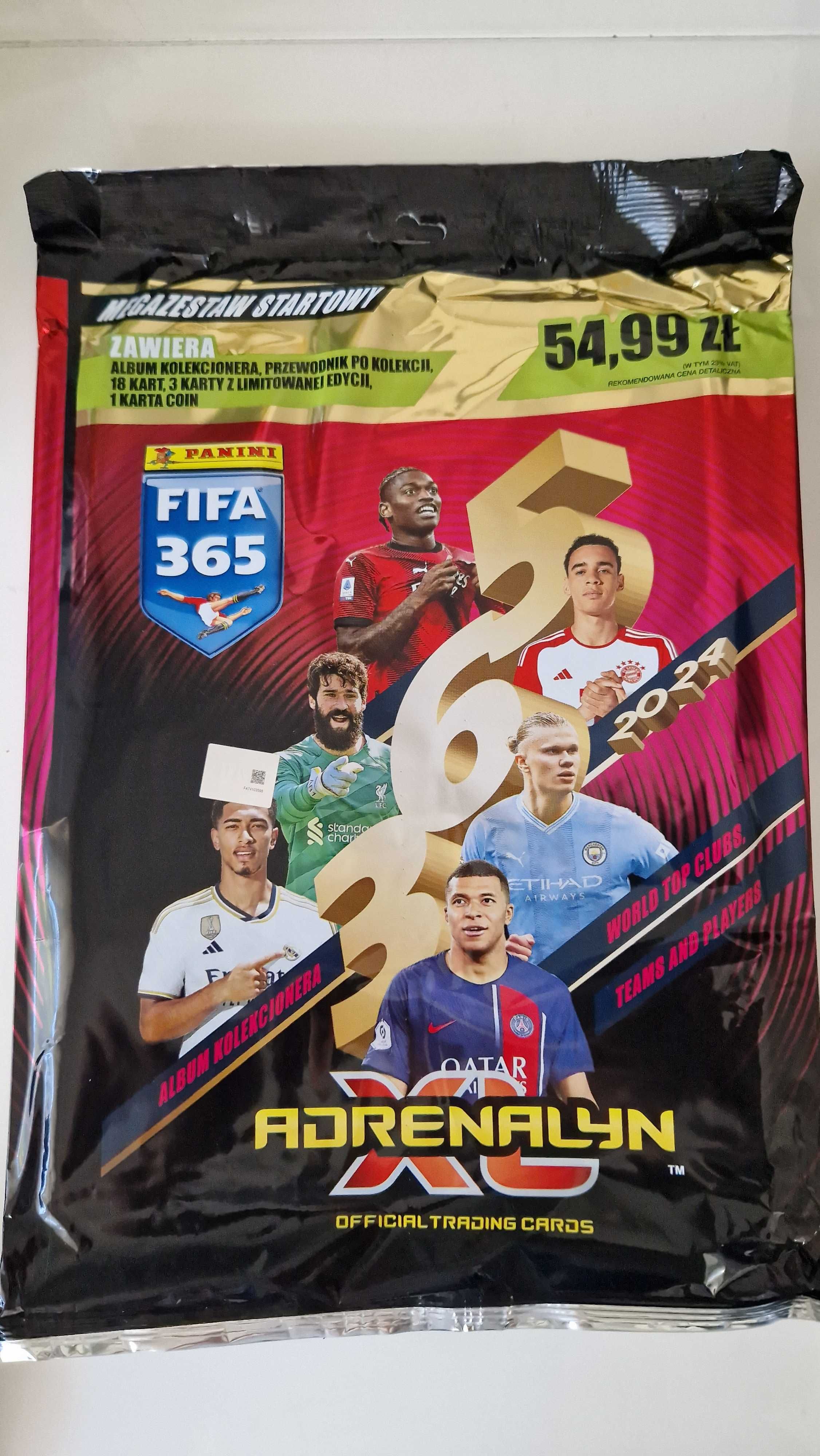 ALBUM FIFA 365 Adrenalyn 2024 Mega Zestaw Startowy - 14336591598 