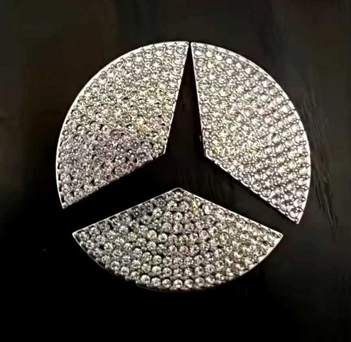 Ozdoba mercedes cyrkonie nowa