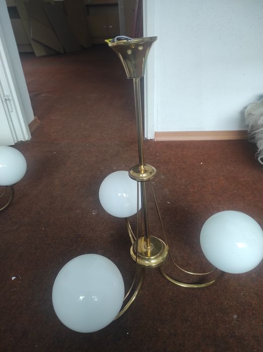 Lampa 3 ramienna, 3 klosze