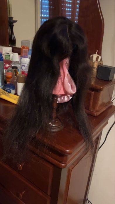 Peruca de cabelo humano