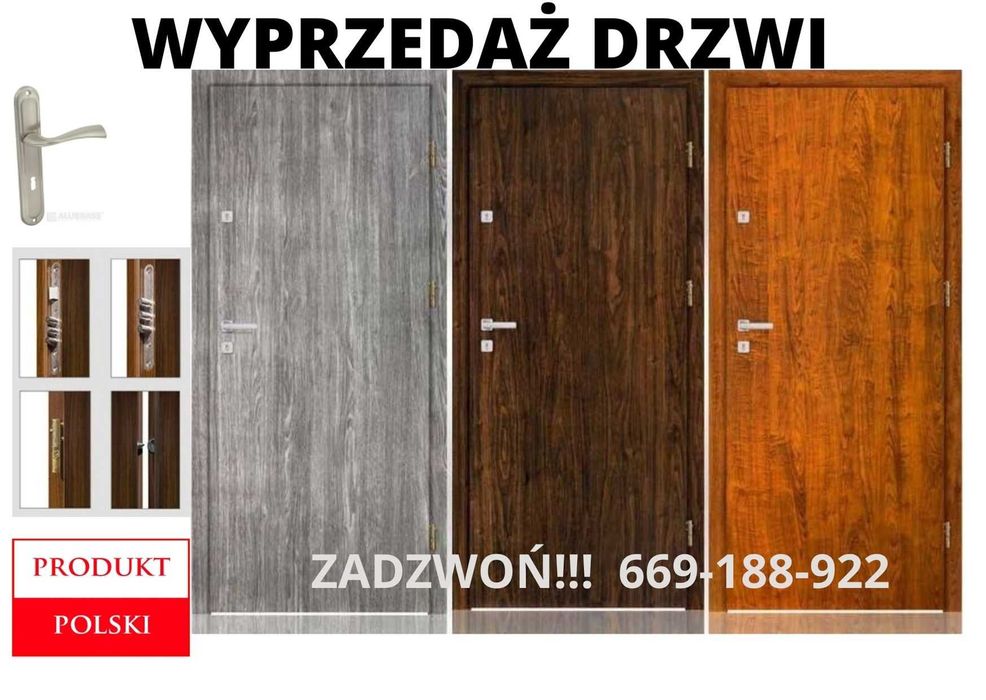 Drzwi z montażem - wejściowe do bloku