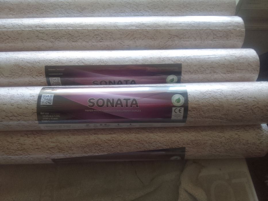 Шпалери.дуплекс.11 рулонів .53 см.