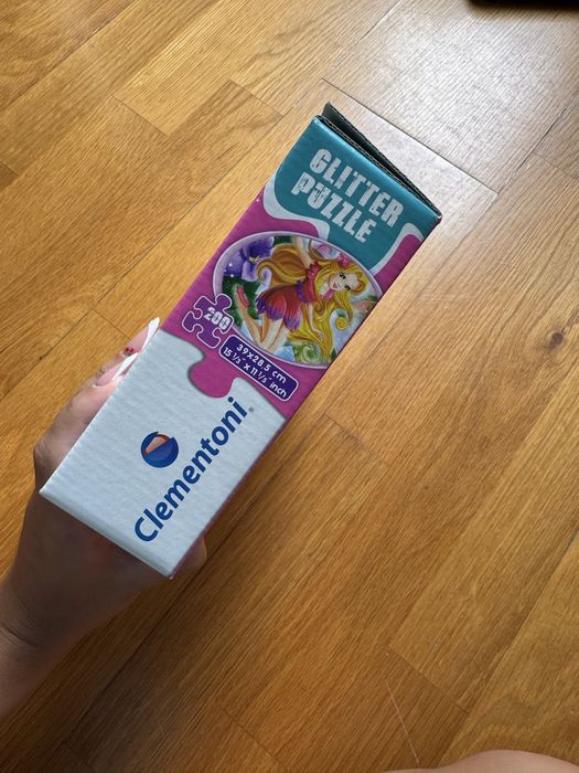 glitter puzzle 200 peças