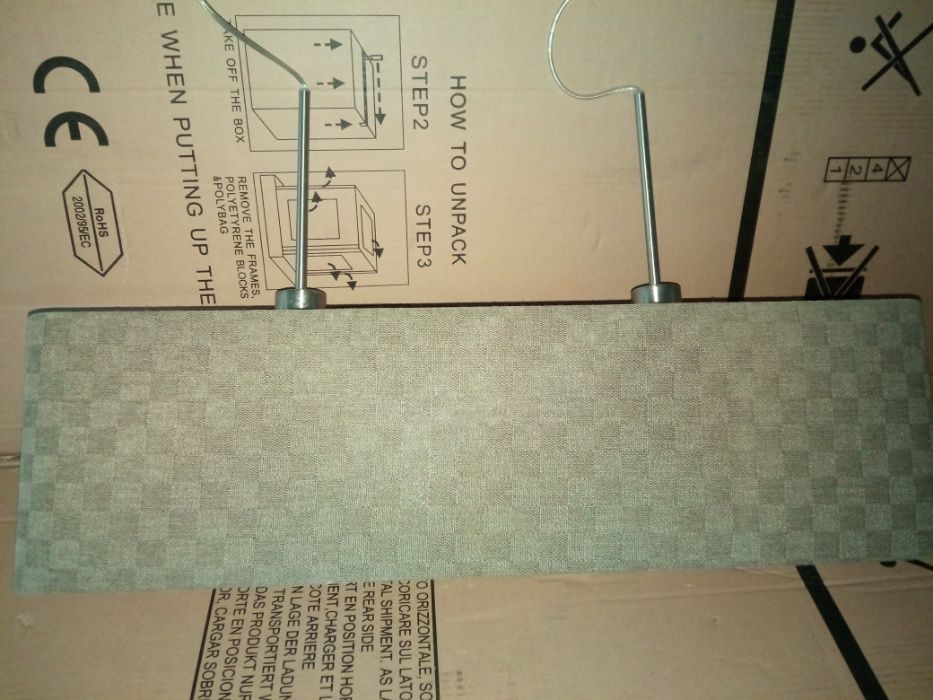 Candeeiro de tecto tecido