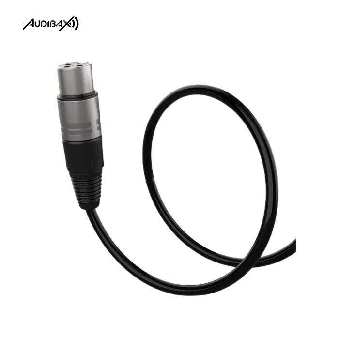 Pack 5 Cabos XLR macho - XLR fêmea 3 M