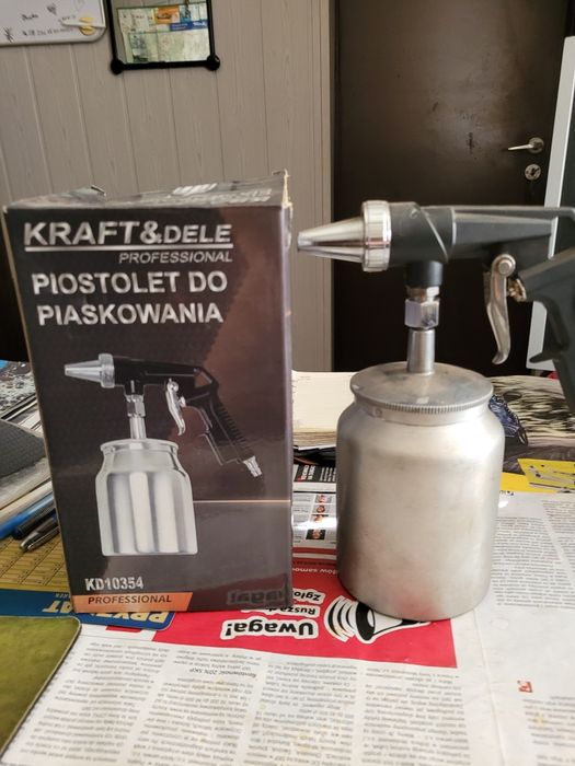 Pistolet do piaskowania