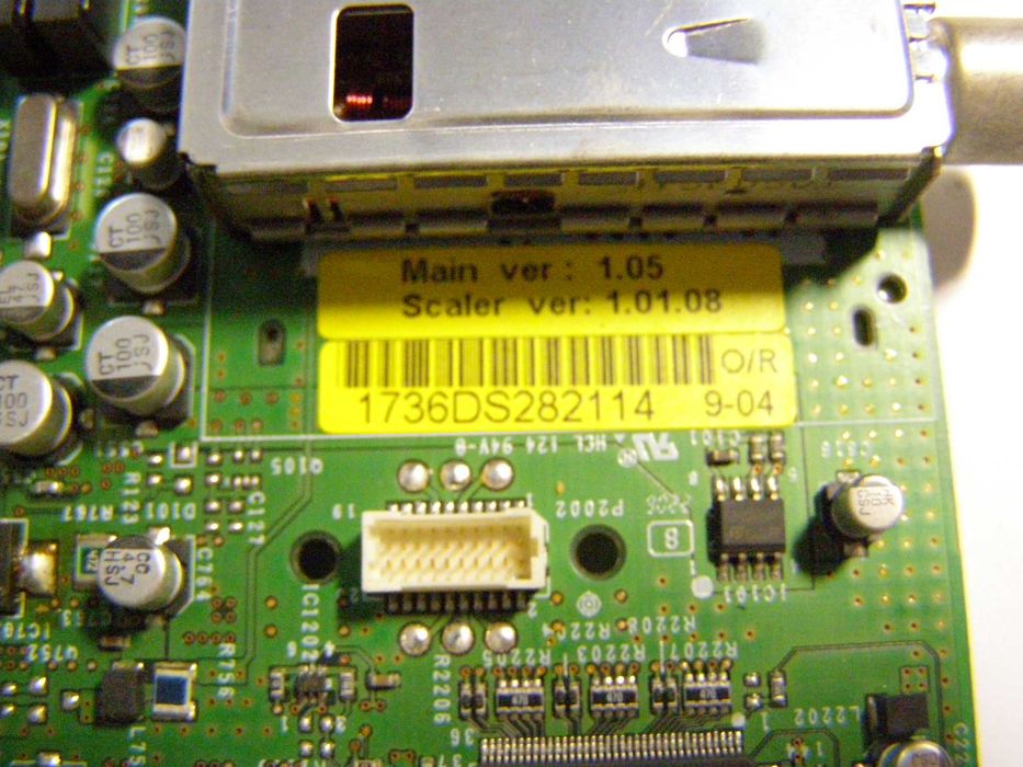 Sharp LC-20SH1E---розбiр битого