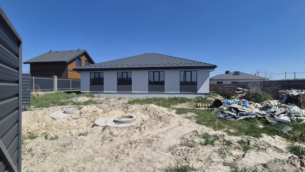 Продаж одноповерхового дуплексу 92 м² з ділянкою 3.8 сотки в Гостомелі - Widok 5