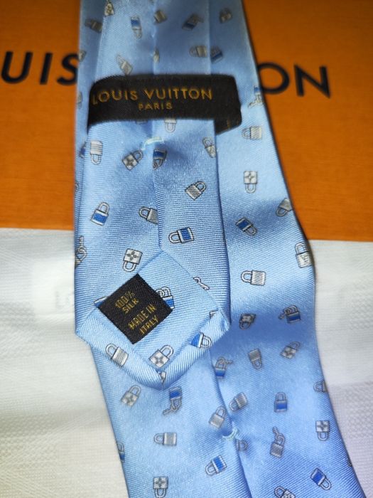 Gravata seda Louis Vuitton
