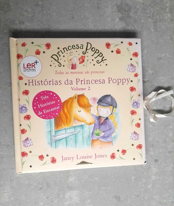 Livro- Histórias da Princesa Poppy- inclui 3 histórias de encantar