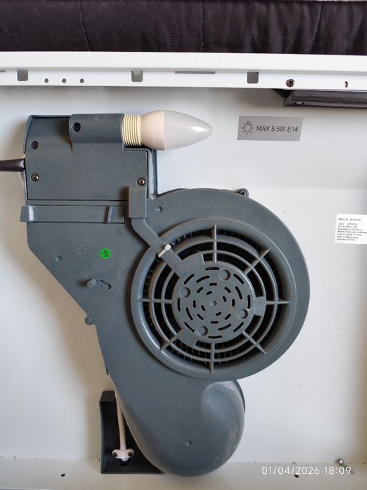 Exaustor de cozinha branco de 60 cm comfortec
Modelo: 200133