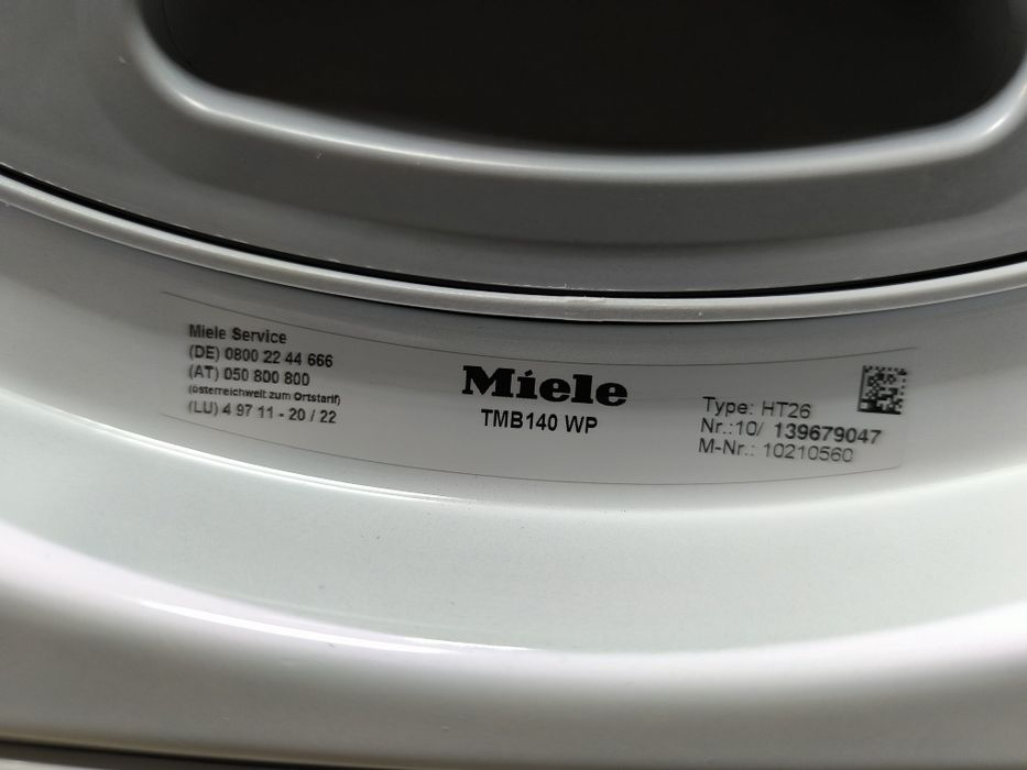 Сушильна машина Miele TMB 140 WP (580год)