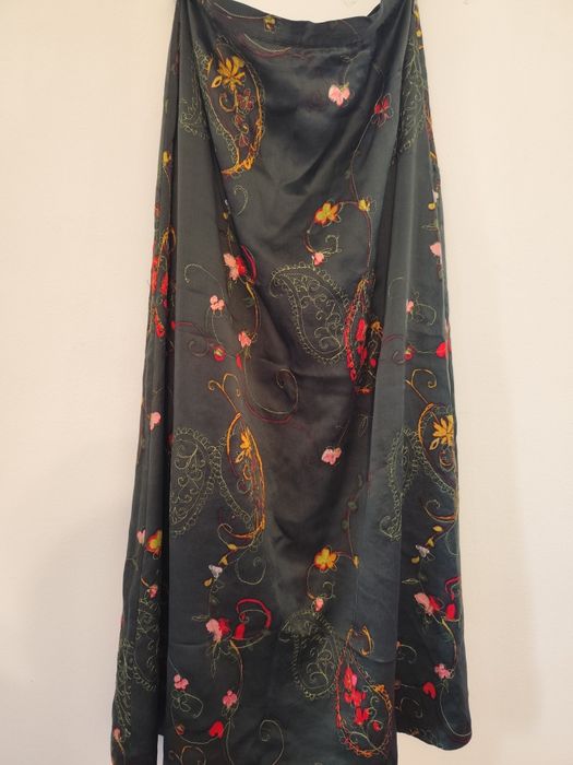 Spódnica silk hafowana