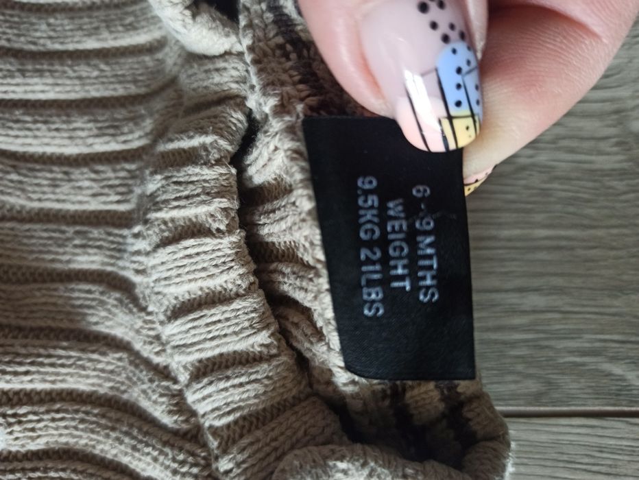 Sweter bluza bluzka z długim rękawem  Chłopięcy NEXT rozmiar 74