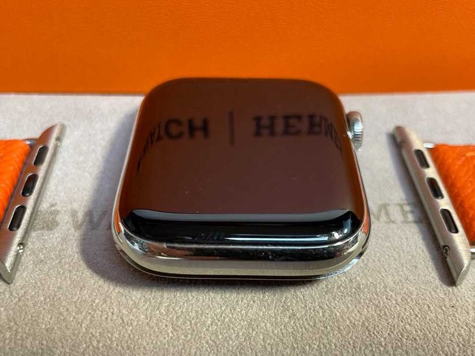 Apple Watch Hermes Series 6 GPS + Cellular 44mm em Aço