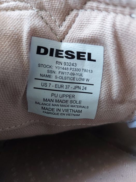 Trampki damskie Diesel 37