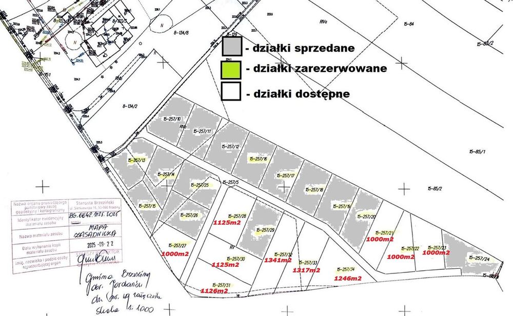 150zł/m2 OKAZJA ! Działka budowlana na sprzedaż Eufeminów gm. Brzeziny