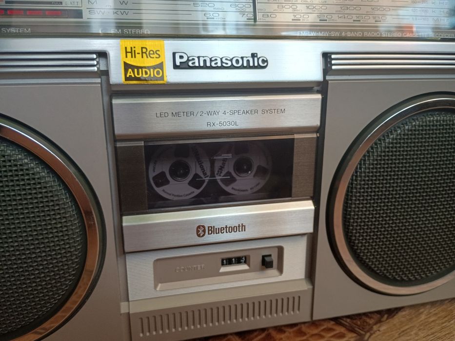 Касетна магнітола Panasonic (Блютуз+USB/SD player) Пульт Д/У!