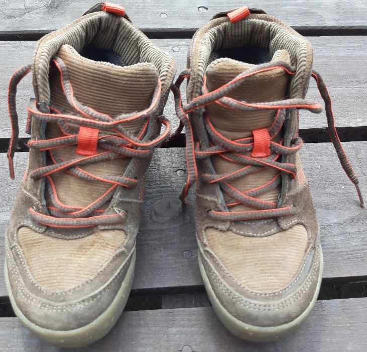 Buty trzewiki trekkingowe dziecięce Quechua roz. 34 używane