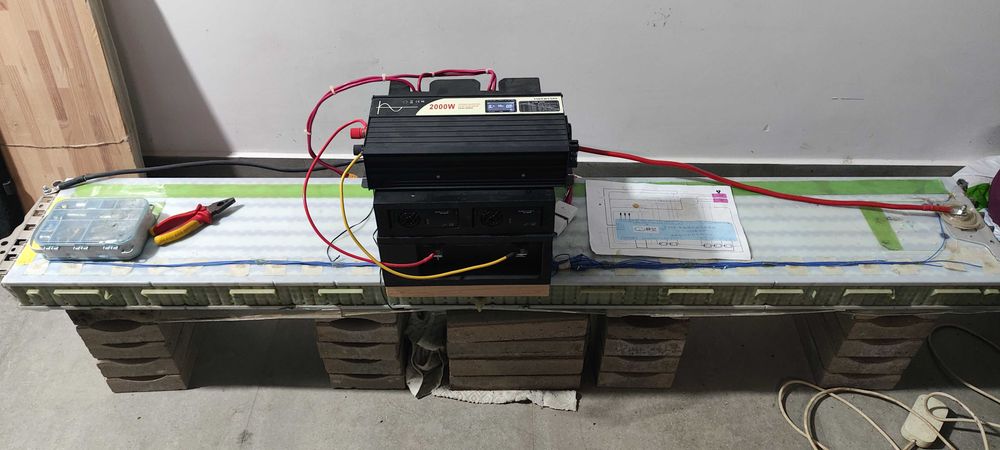 Батарея 16кВт*г + релейна jkbms + зарядка