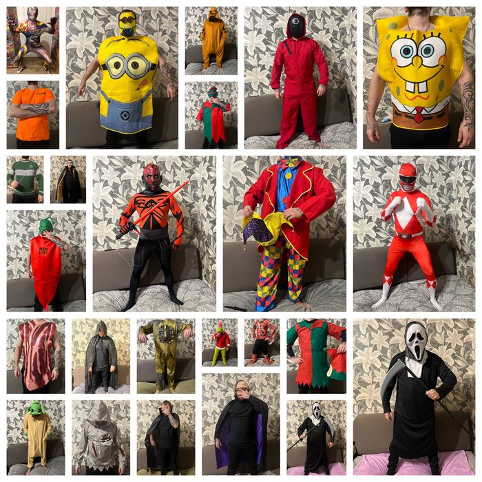 Мужской взрослый карнавальный костюм косплей аниматор праздник