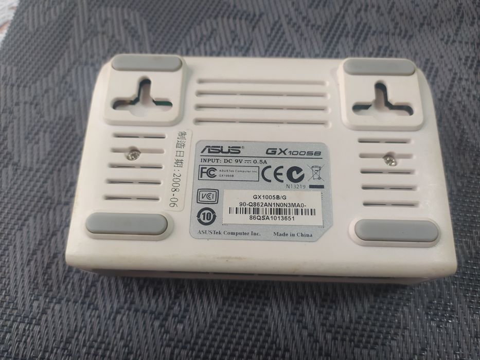 WI-FI роутер DIR-620+комутатор (switch) ASUS GX1005B/G
