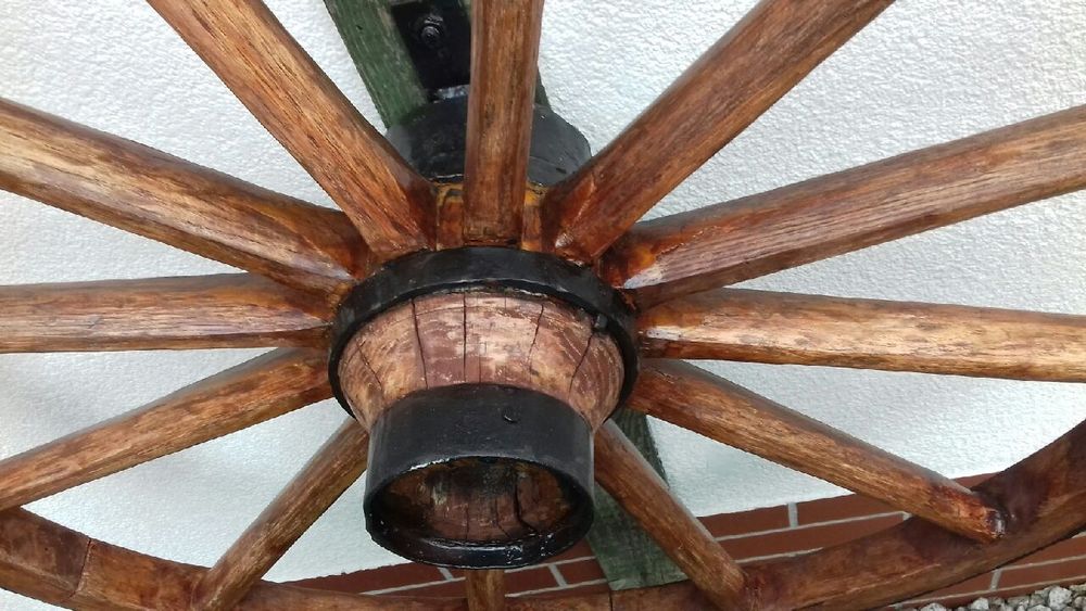 Koło drewniane 110cm