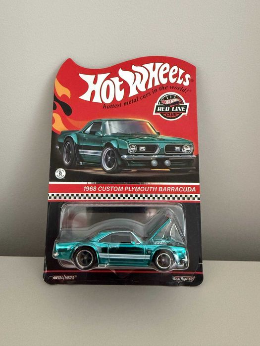 Hot Wheels - RLC - 1968 Custom Plymouth Barracuda Nowy Dwór