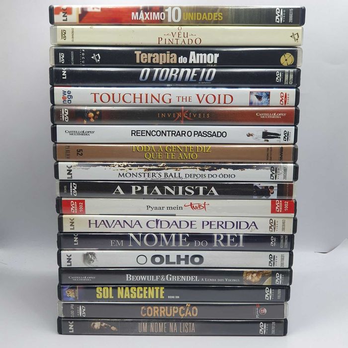Lote 19/4 - Pack de 18 Filmes Em DVD - Ref. VI
