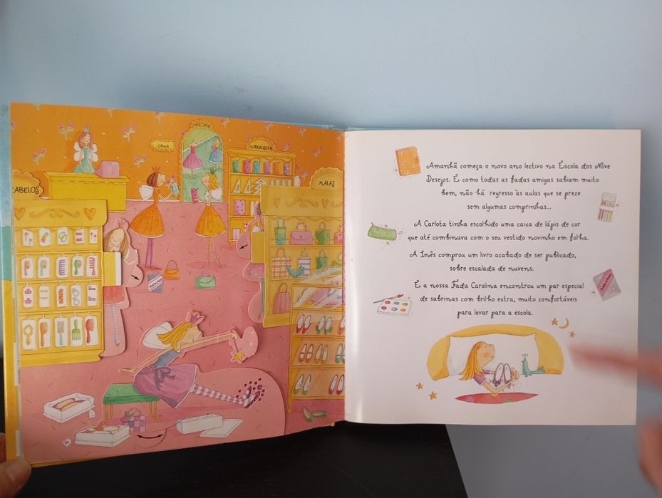 Livro " A fada Carolina - Festas e promessas"