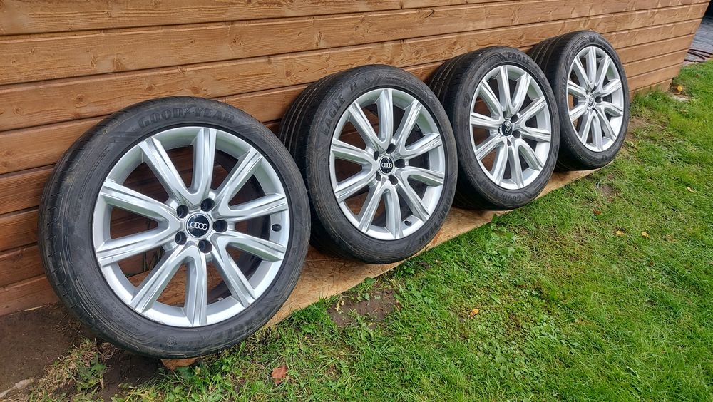 Alufelgi  z oponami 5x112 r 18 audi a4 a6 a5