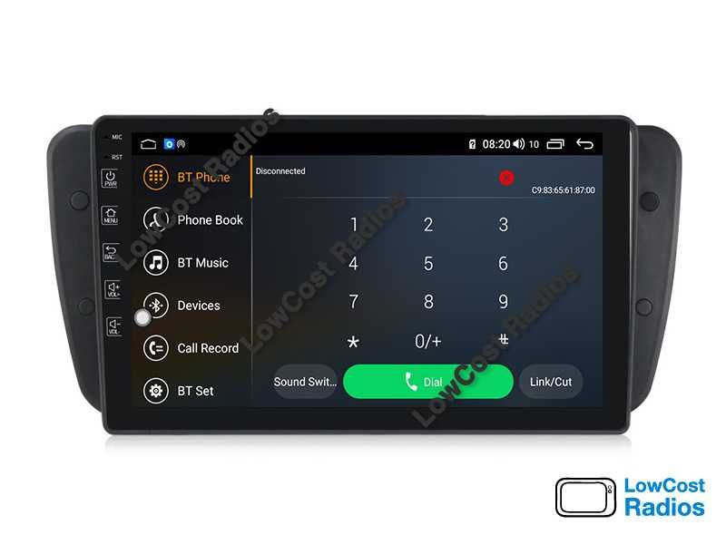 *(NOVO) Auto Rádio GPS ANDROID Seat IBIZA 6J 2009 a 2013 - Wifi BT | CARPLAY • ANDROID AUTO