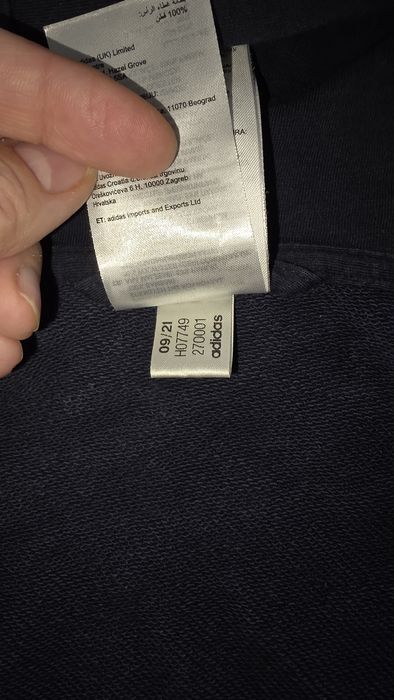 Adidas bluza oryginalna rozpinana S