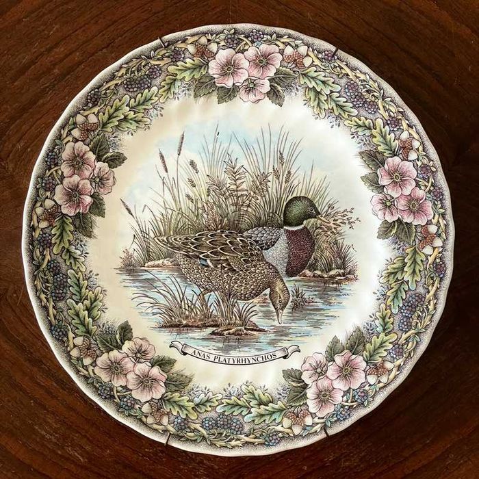 Prato decorativo vintage Churchill Patos