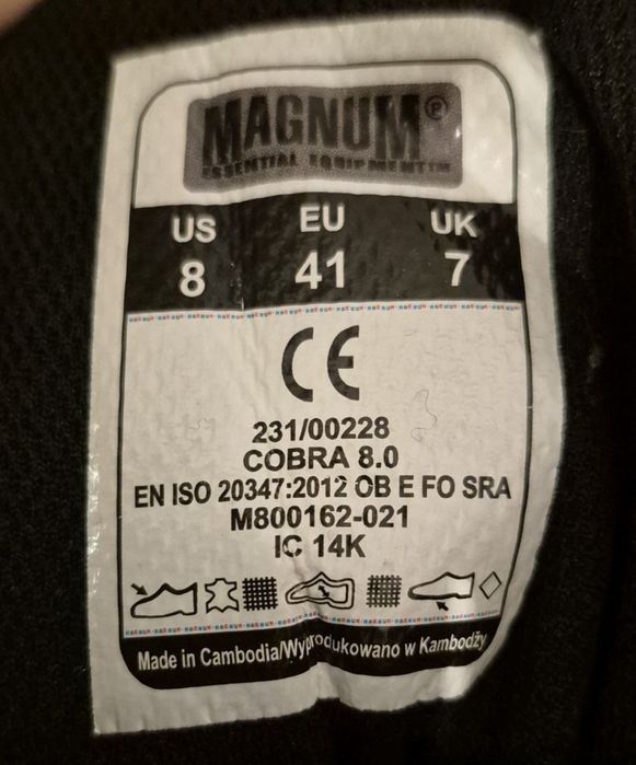Берці magnum cobra 8.0