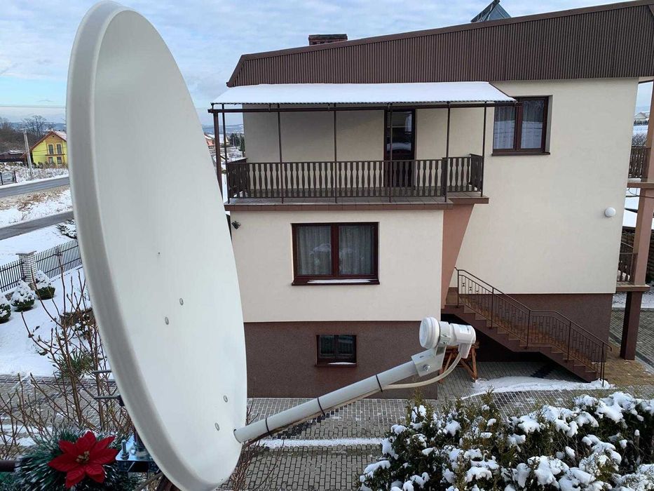 USTAWIANIE MONTAŻ SERWIS REGULACJA naprawa anten nc plus polsat dvbt2