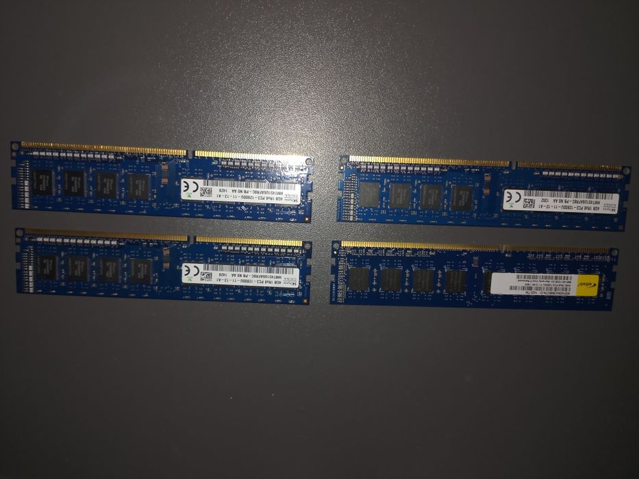 ОЗУ 4х4 16гб ddr3