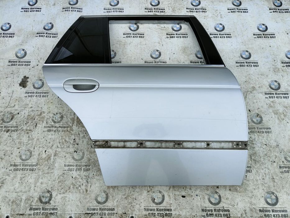 BMW E39 kombi Drzwi tylne prawe Titansilber 354