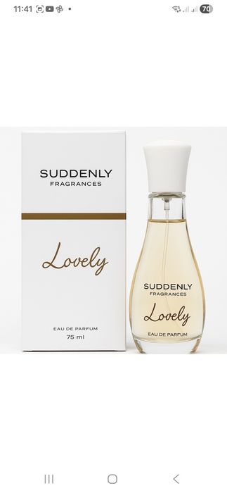 Парфумована вода для жінок  Suddenly  Lovely  75 мл
