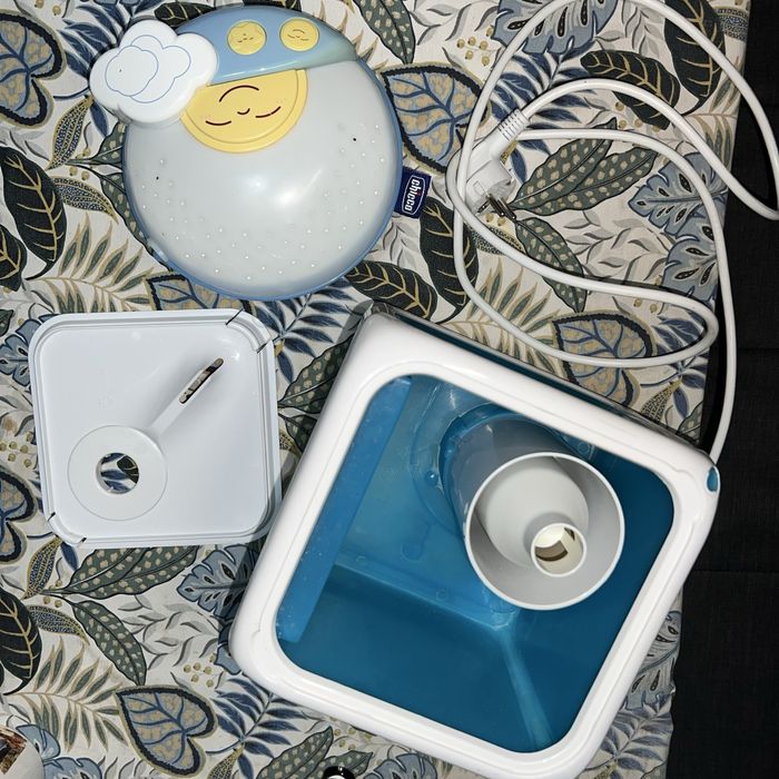 Зволожувач і нічник  chicco дитячий увложнитель воздуха