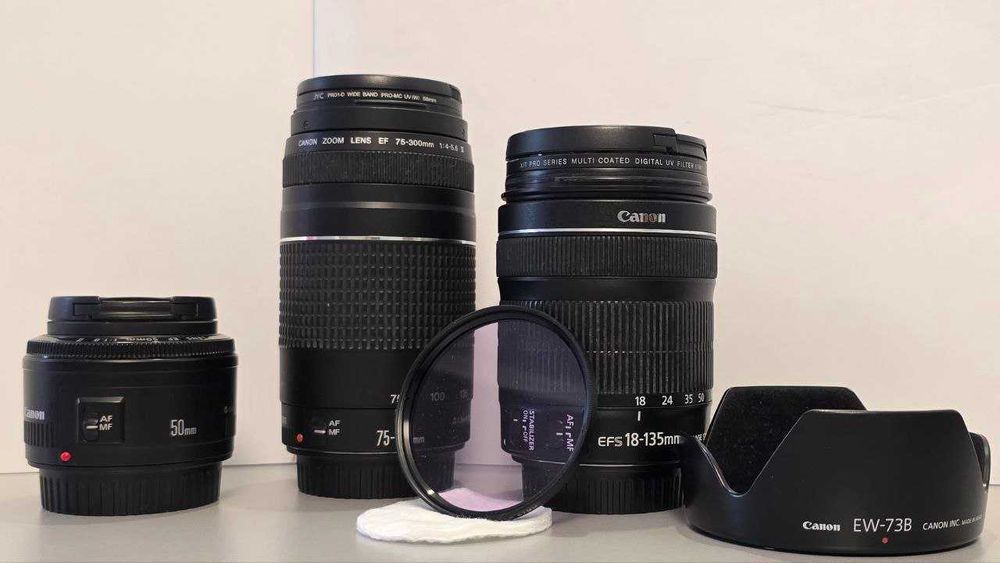 Canon 90D - стан нової + крутий вибір об'єктивів