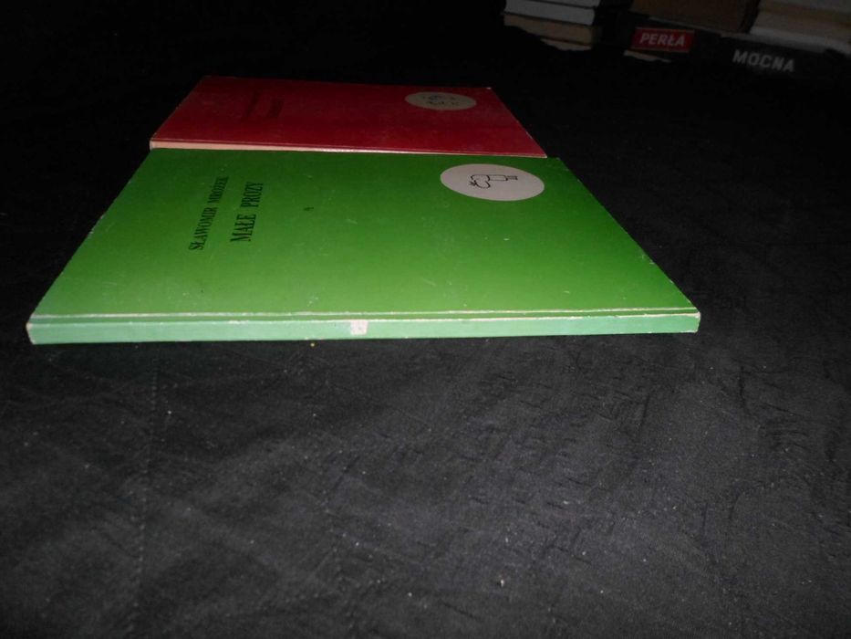 Sławomir Mrożek 2 książki : Dramaty + Małe prozy