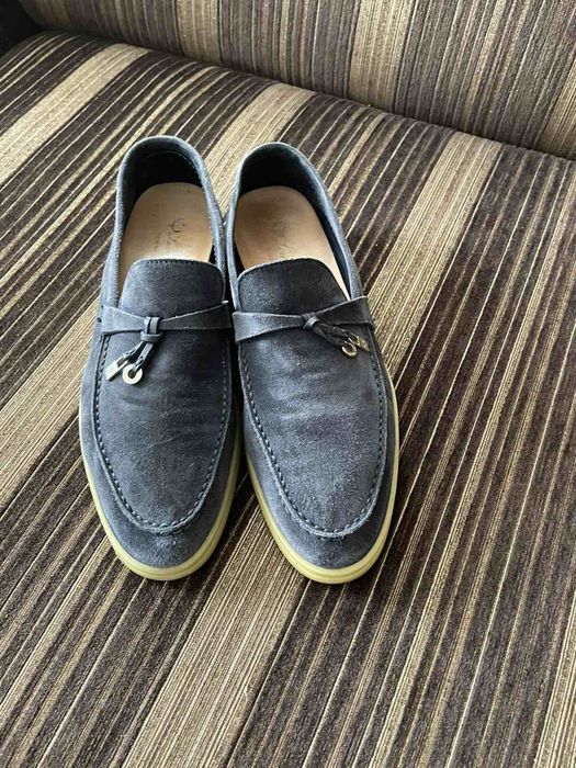 Лоферы мокасины loro piana женские