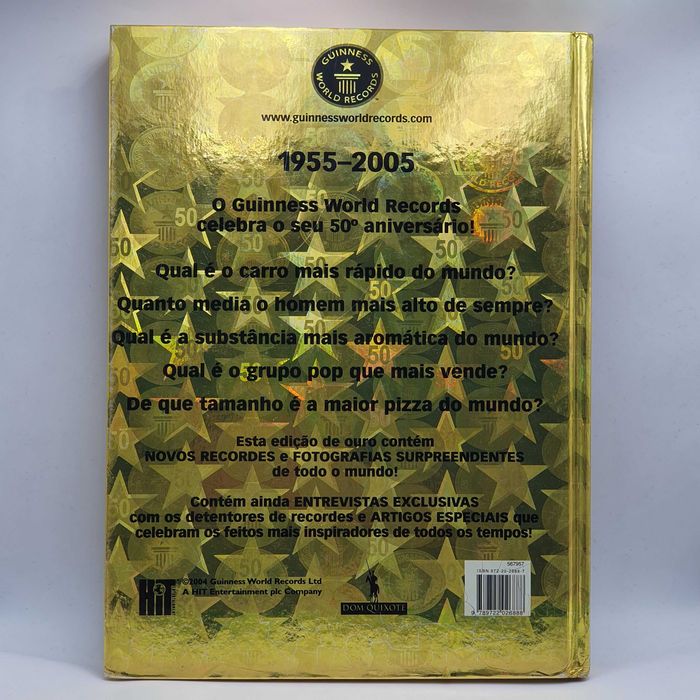 Livro Ref-VSO - Guiness World Records 2006, 2005 e 2004