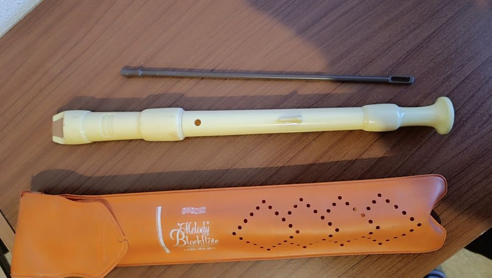 Flauta antiga anos 80